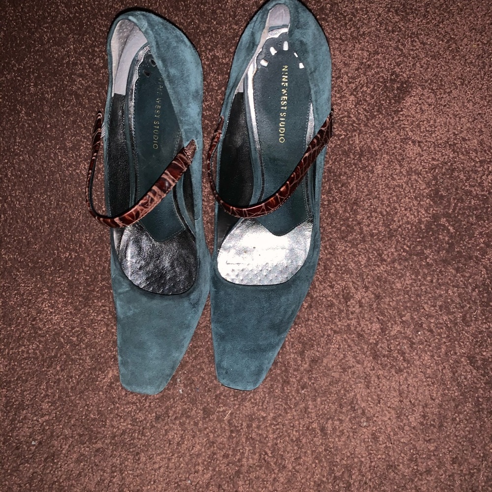 Suede shoes